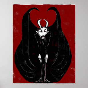 Vampirs-Teufel Plakat 11 x 14