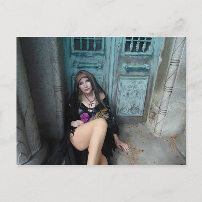 Vamplified beklagenstern-Postkarte Postkarte (Vorderseite)