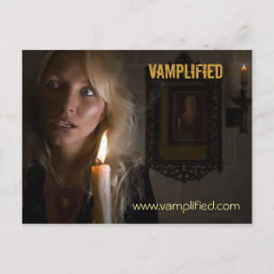Vamplifiziert, www.vamplified.com postkarte