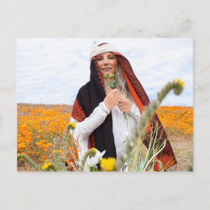 Vamplifizierte Opium-Blume Postkarte