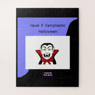 Vamptastisches Halloween-Puzzle 11" X 14" Puzzle