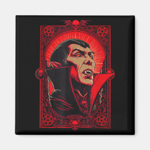 Vamre Dracula Gotische Horror Kunst, Dichtung und Magnet