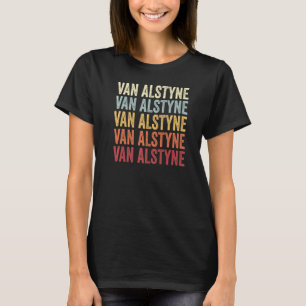 Van Alstyne Texas Van Alstyne TX Retro Vintag Tex T-Shirt