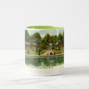 Van Cortlandt Park, New York Vintag Zweifarbige Tasse