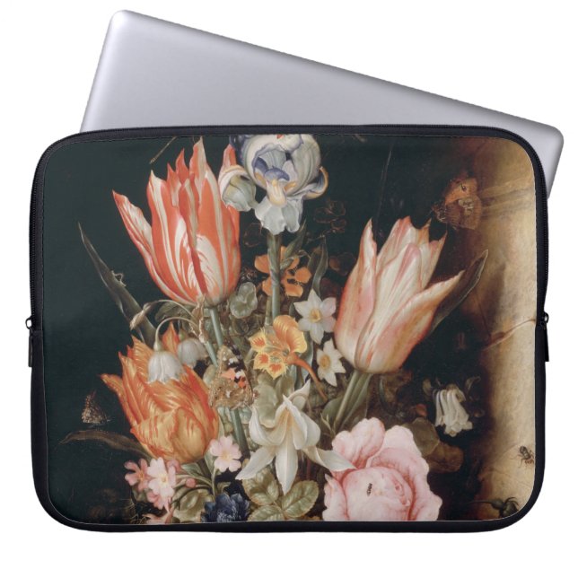 Van den Berghes Blume Notebook-Ärmel Laptopschutzhülle (Vorderseite)
