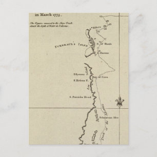 Van Diemen Land, Australien Postkarte