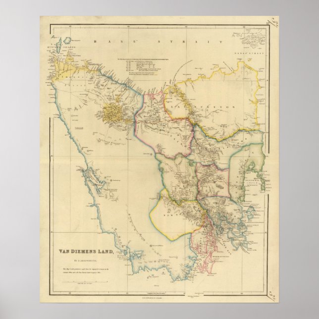Van Diemens Land Poster (Vorne)
