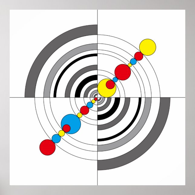 van drian bubble art poster (Vorne)