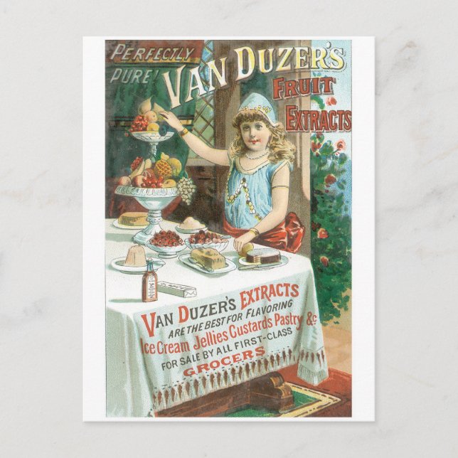 Van Duzers Extrakte Postkarte (Vorderseite)
