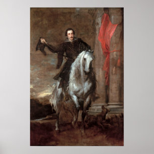 Van Dyck - Anton Giulio Brignole - Verkauf über Pf Poster