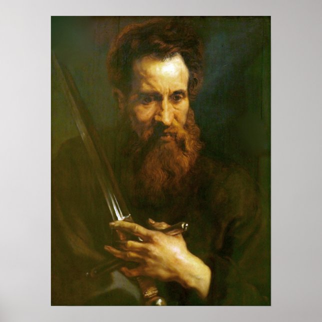 Van Dyck - Apostle Paul Poster (Vorne)