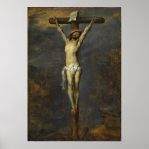 Van Dyck - Christus am Kreuz Poster