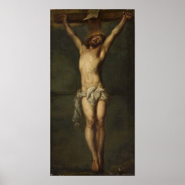 Van Dyck - Christus am Kreuz Poster (Vorne)