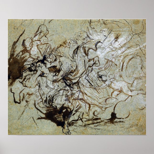 Van Dyck - Diana und Endymion Poster (Vorne)