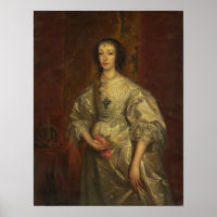 Van Dyck - Henrietta Maria