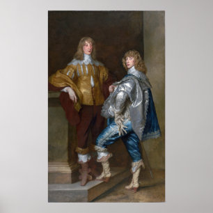 Van Dyck - John Stuart und Brother Bernard Stuart Poster