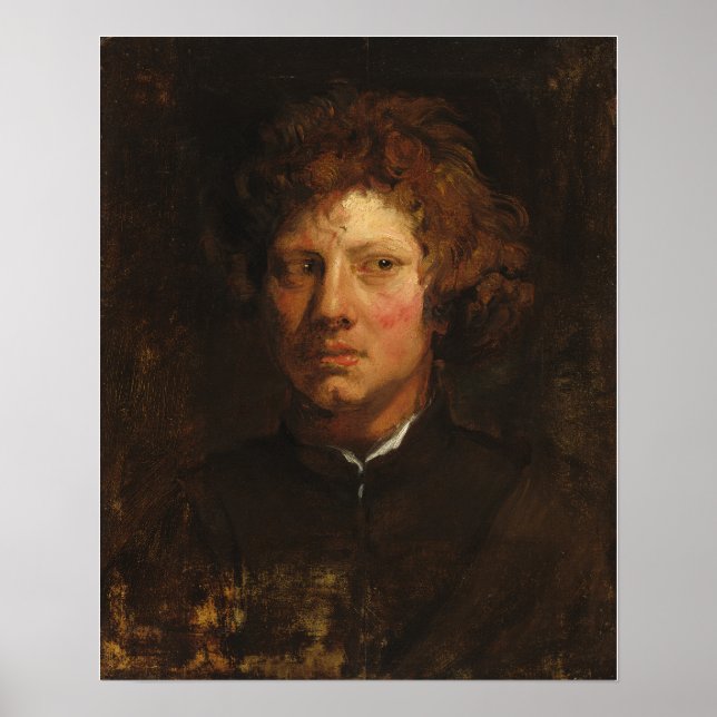Van Dyck - Leiter eines jungen Mannes Poster (Vorne)