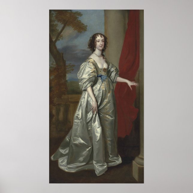 Van Dyck - Margaret Smith Spater Lady Herbert Poster (Vorne)