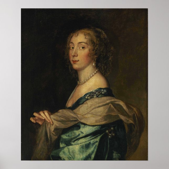 Van Dyck - Penelope Lady Bayning Lady Herbe.. Poster (Vorne)