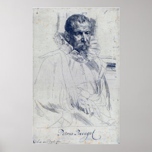 Van Dyck - Pieter Bruegel der Jüngere Poster