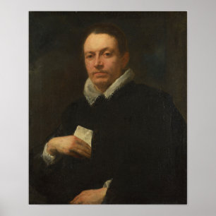 Van Dyck - Porträt von Giovanni Battista Cattaneo Poster