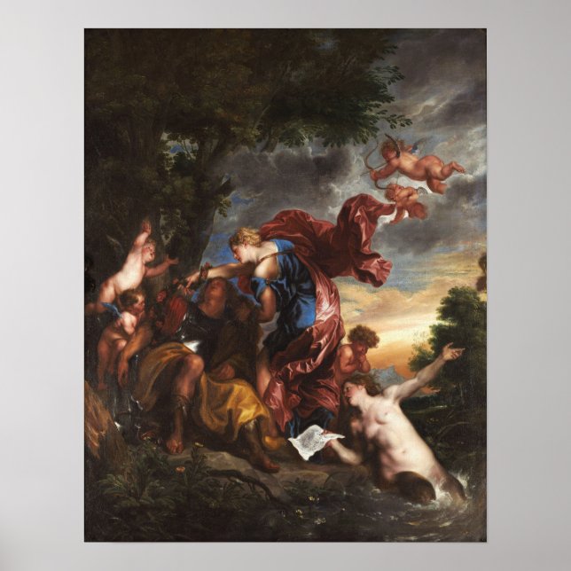 Van Dyck - Rinaldo und Armida Poster (Vorne)