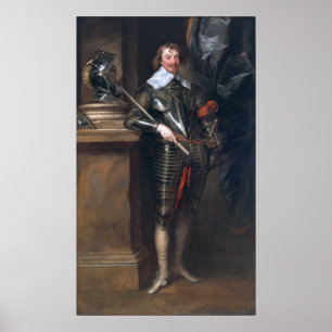 Van Dyck - Robert Rich Zweiter Earl von Warwick Poster
