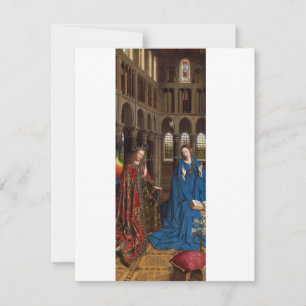 Van Eycks Verkündigung Premium Kathedralen-Leuchte