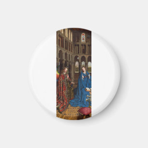 Van Eycks Verkündigung Premium Kathedralenlicht Magnet