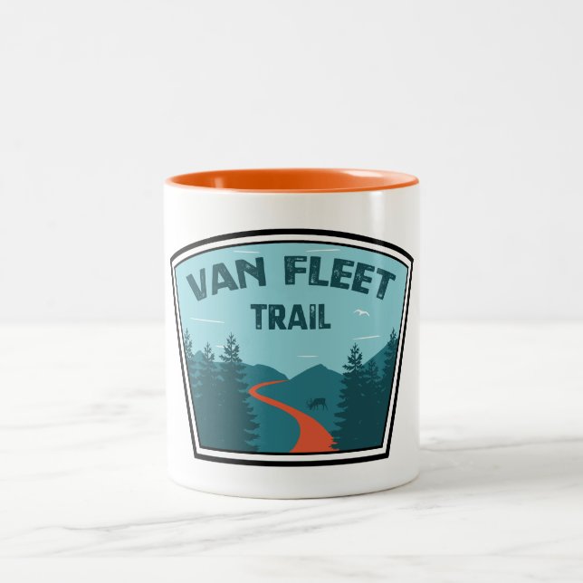 Van Fleet Trail Florida Zweifarbige Tasse (Mittel)
