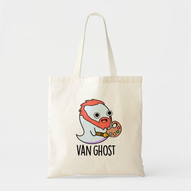 Van Ghost Funny Artist Ghost Pun Tragetasche (Vorne)