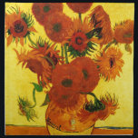 Van Gogh 15 Sonnenblumen Serviette<br><div class="desc">Van Gogh 15 Sonnenblumen</div>