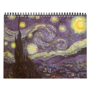 Van Gogh 18 Monat Back-to-School-Kalender Kalender