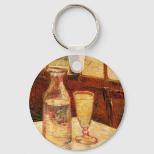 Van Gogh Absinthe Vintage Impressionismus Stillleb Schlüsselanhänger