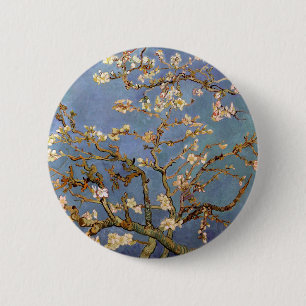 Van Gogh Almond Blossom Button