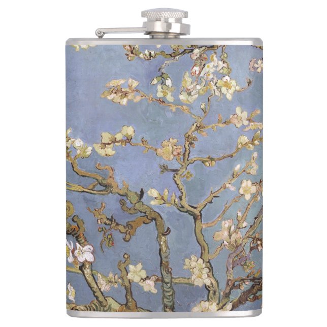 Van Gogh Almond Blossom Flachmann (Vorderseite)