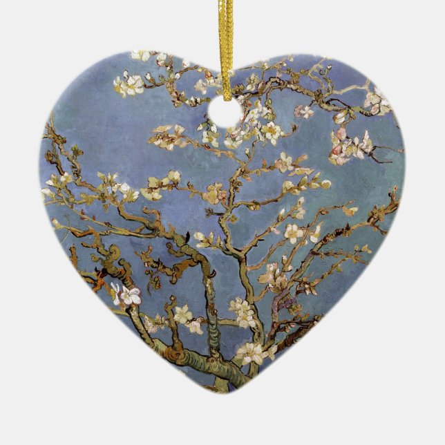 Van Gogh Almond Blossom Keramikornament (Vorne)