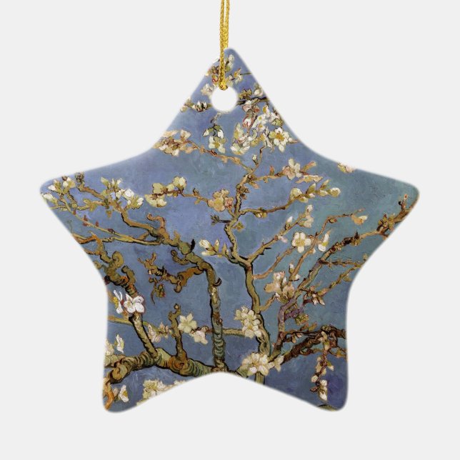 Van Gogh Almond Blossom Keramikornament (Vorne)