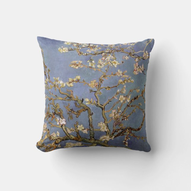 Van Gogh Almond Blossom Painting Kissen (Vorderseite)