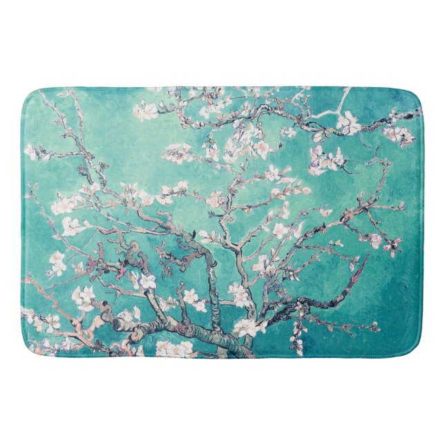 Van Gogh Almond Blossoms Badematte (Vorderseite)