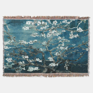 Van Gogh Almond Blossoms Dark Aquamarin Decke