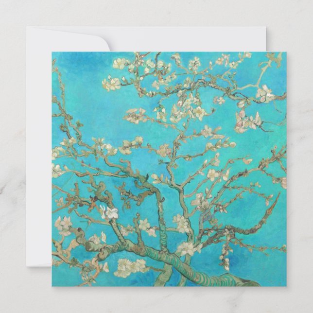 Van Gogh Almond Blossoms Einladung (Vorderseite)