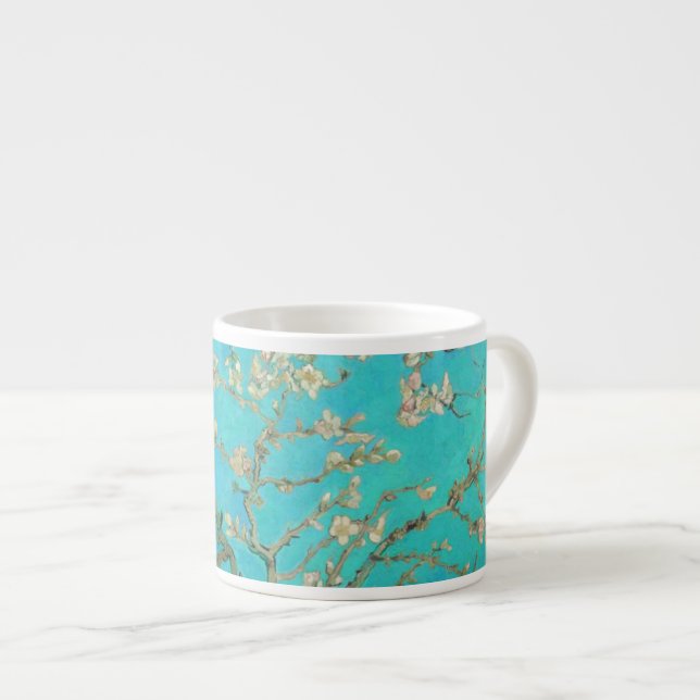Van Gogh Almond Blossoms Espressotasse (Vorderseite Rechts)