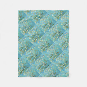 Van Gogh Almond Blossoms Fleecedecke