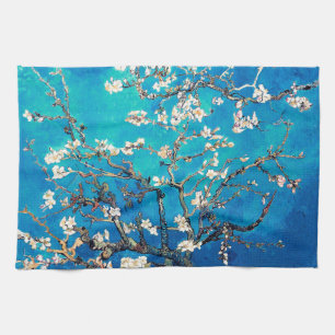 Van Gogh Almond Blossoms Helles Türkis Geschirrtuch