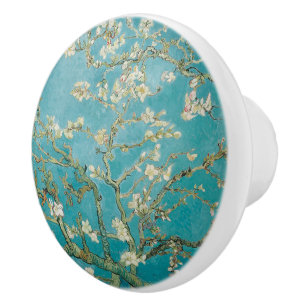 Van Gogh Almond Blossoms Keramikknauf