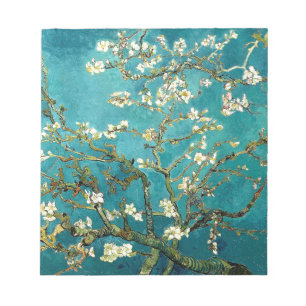 Van Gogh Almond Blossoms Klassischer Impressionism Notizblock