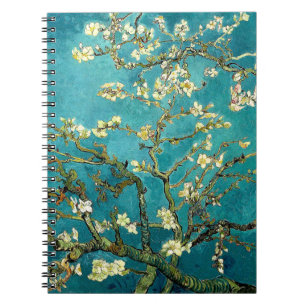 Van Gogh Almond Blossoms Klassischer Impressionism Notizblock