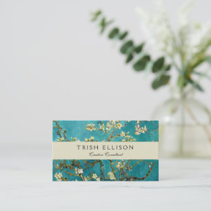 Van Gogh Almond Blossoms Klassischer Impressionism Visitenkarte