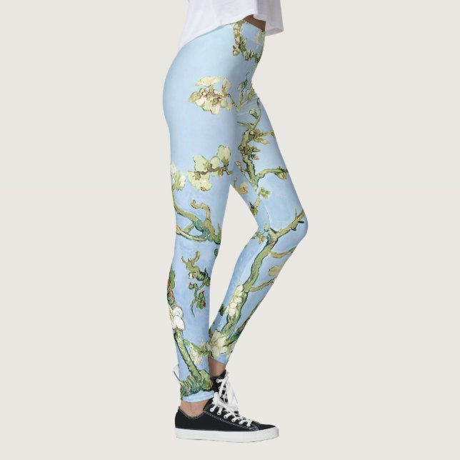 Van Gogh Almond Blossoms Leggings (Rechts)